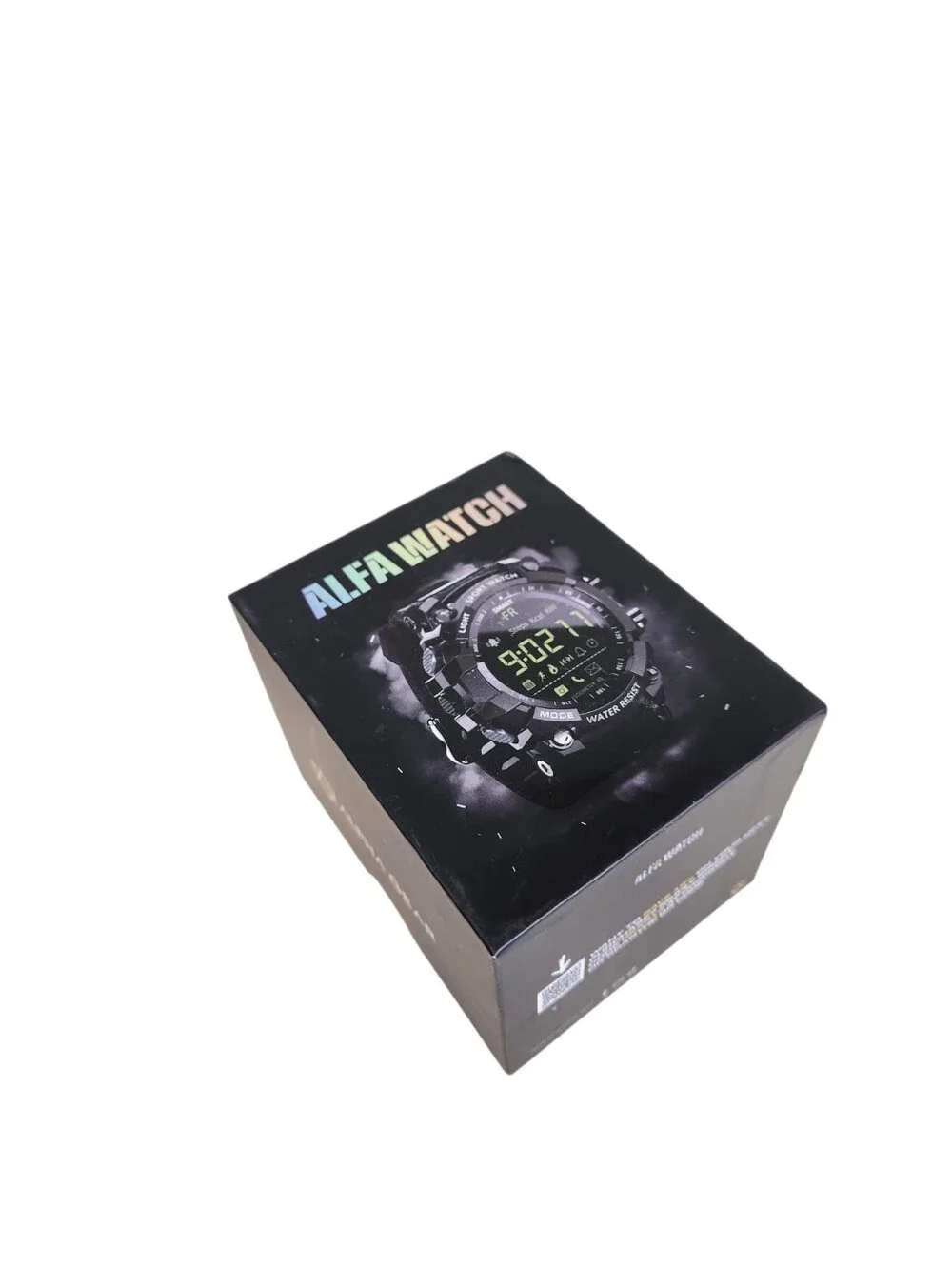 Alpha Gear Alfa Watch Men's Sports Tactical Military Waterproof Black Digital